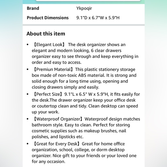 🆕 Desktop Organizer Stackable Set - Picture 5 of 5